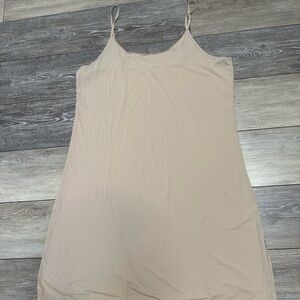 Jockey Beige Nightgown Slip Dress